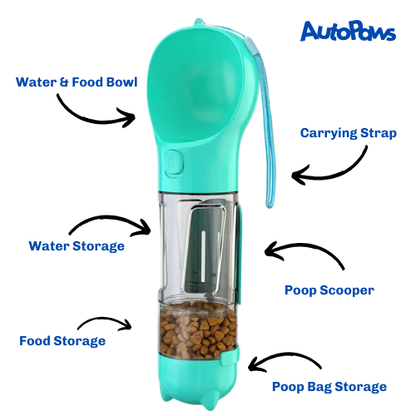 Portable Food & Water Bottle