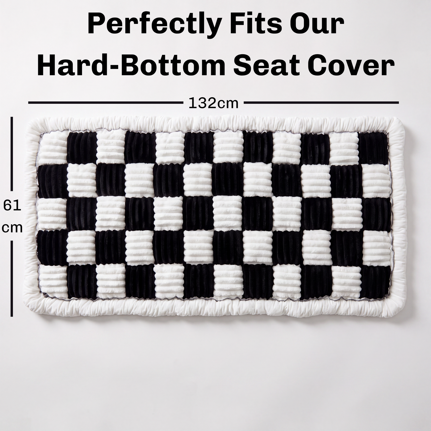 Travel Mattress - Perfectly fits our Hard-Bottom Seat Cover